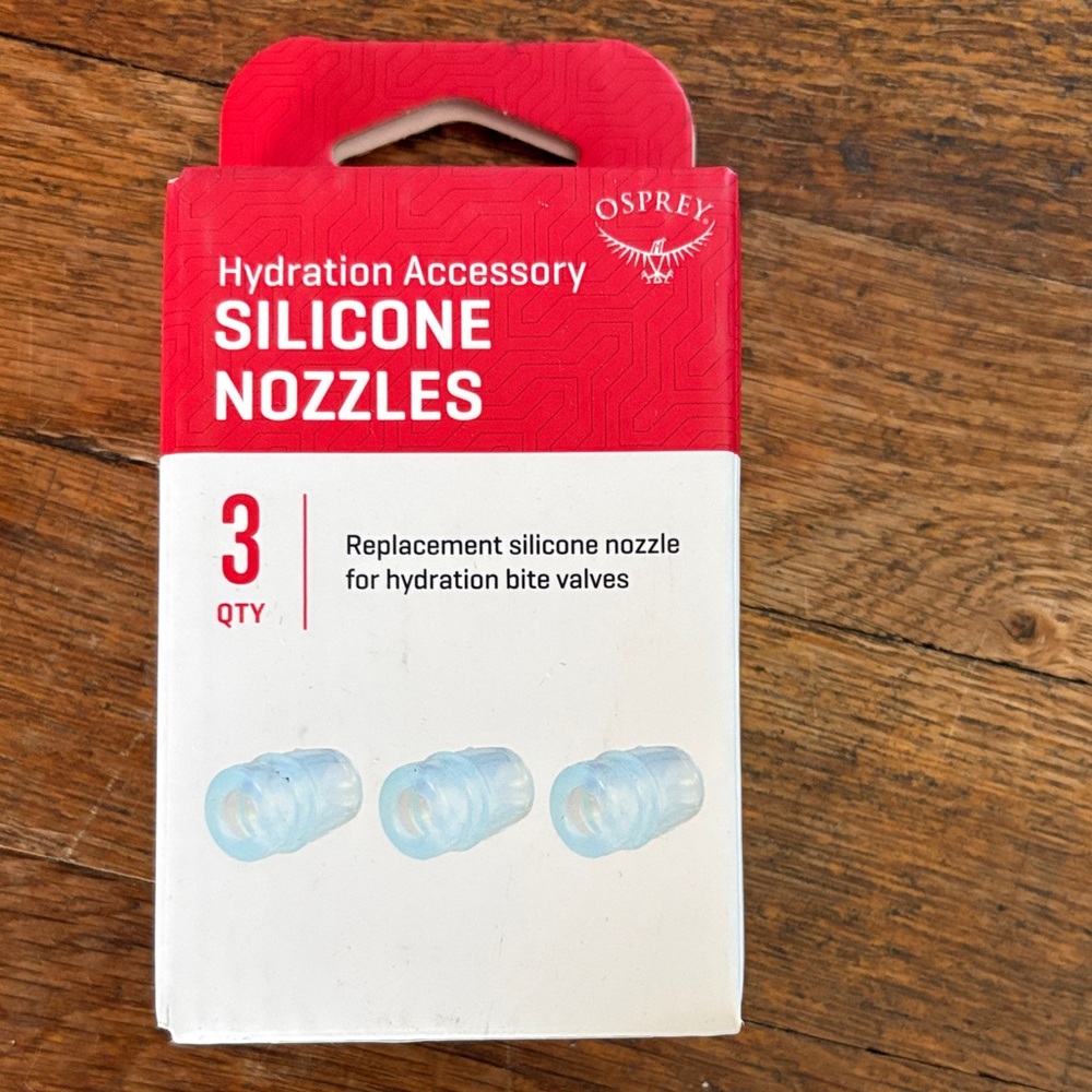 Osprey Red and White Silicone Nozzles